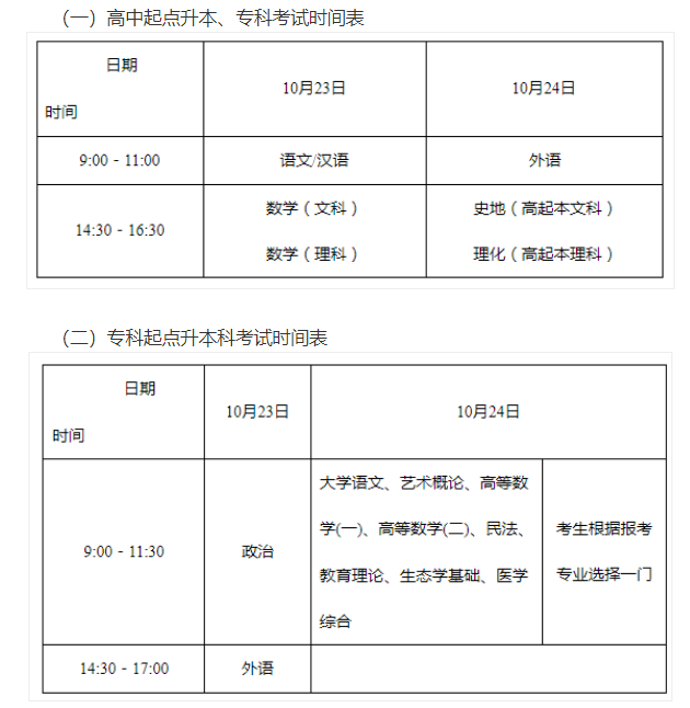 成人高考2021年時(shí)間具體安排